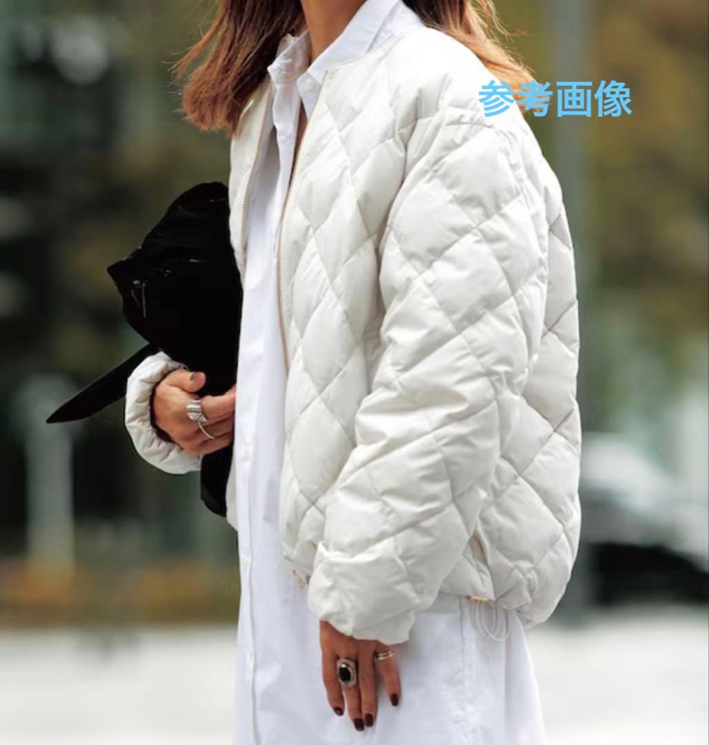 新品UNFILO×TAION ネイビー ダウンジャケットL 濃紺ゆったり