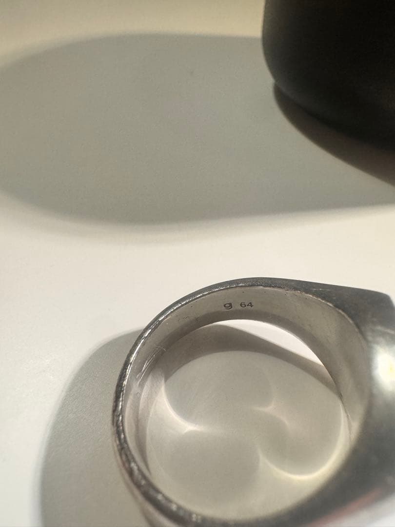 TOM WOOD リング　ブラックダイヤモンド