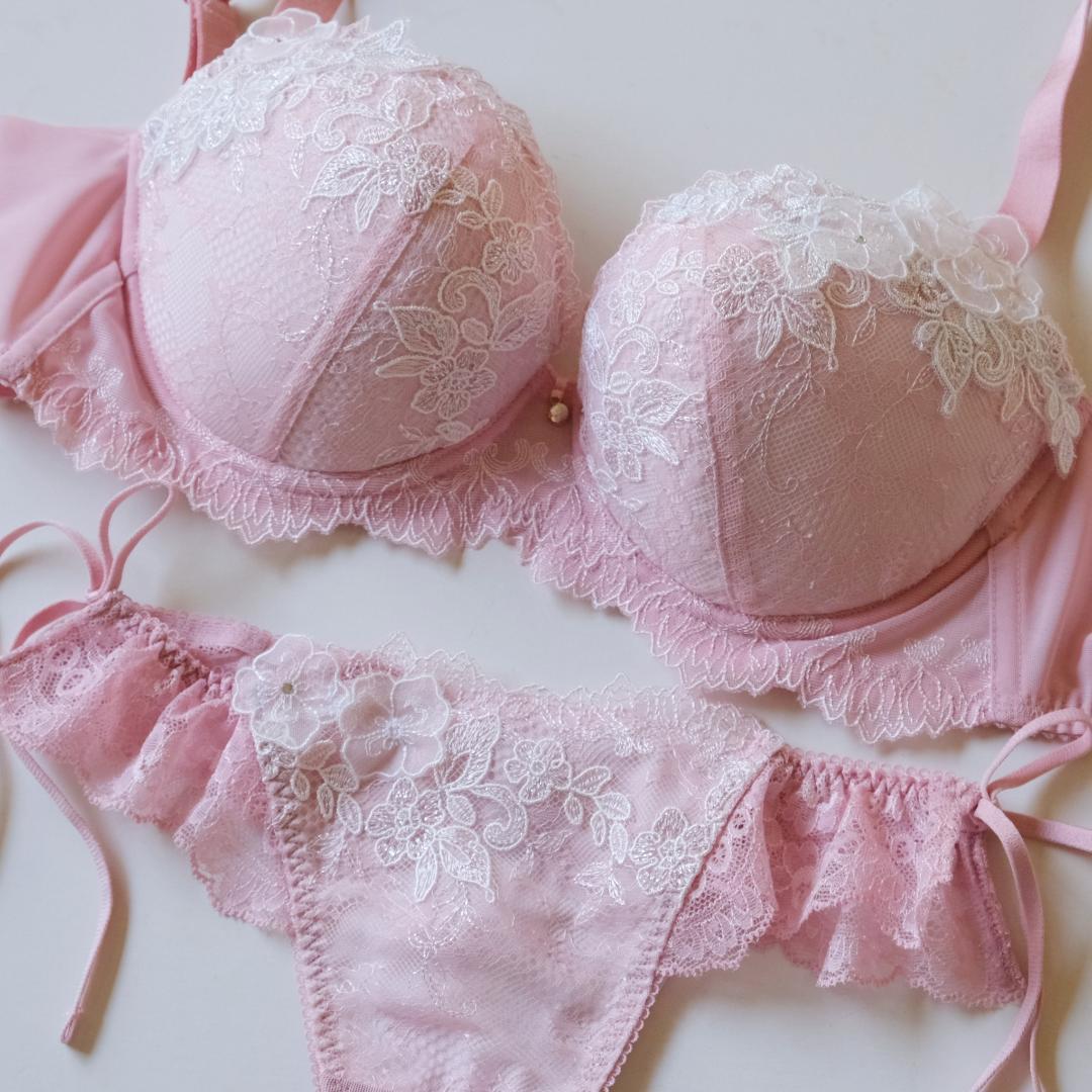 パルファージュ39S♪ブラE70&ショーツM ひも ワコール新品