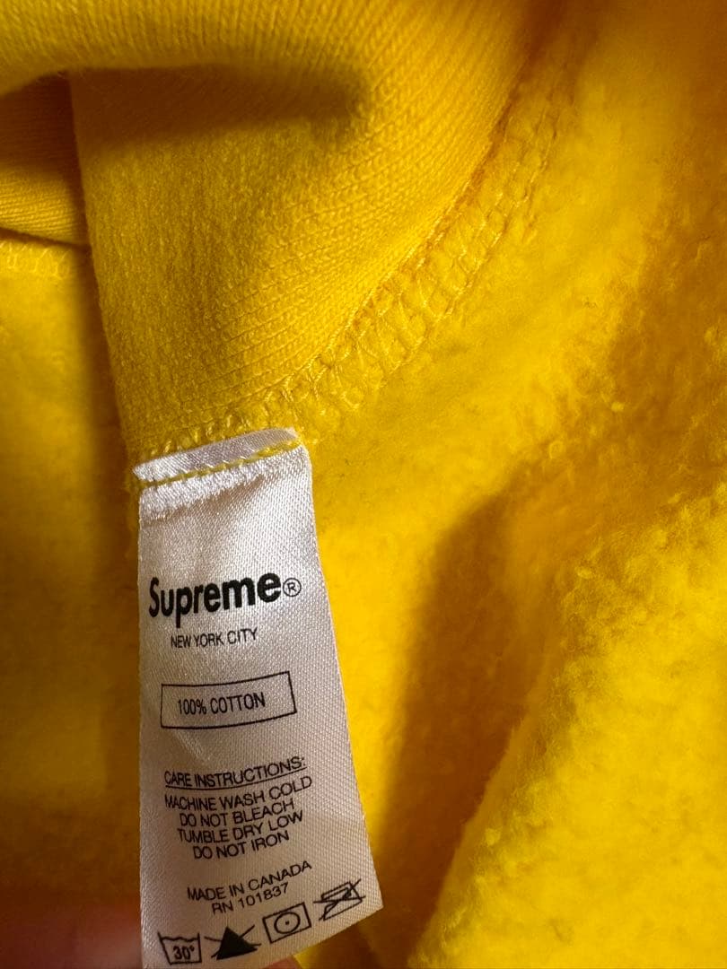 SUPREME パーカー良品サイズ不明