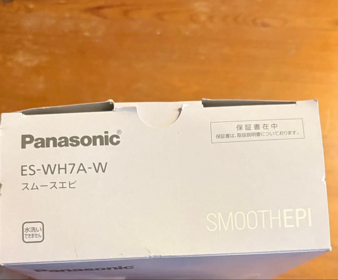 Panasonic SMOOTHEPI ES-WH7A-W 脱毛器