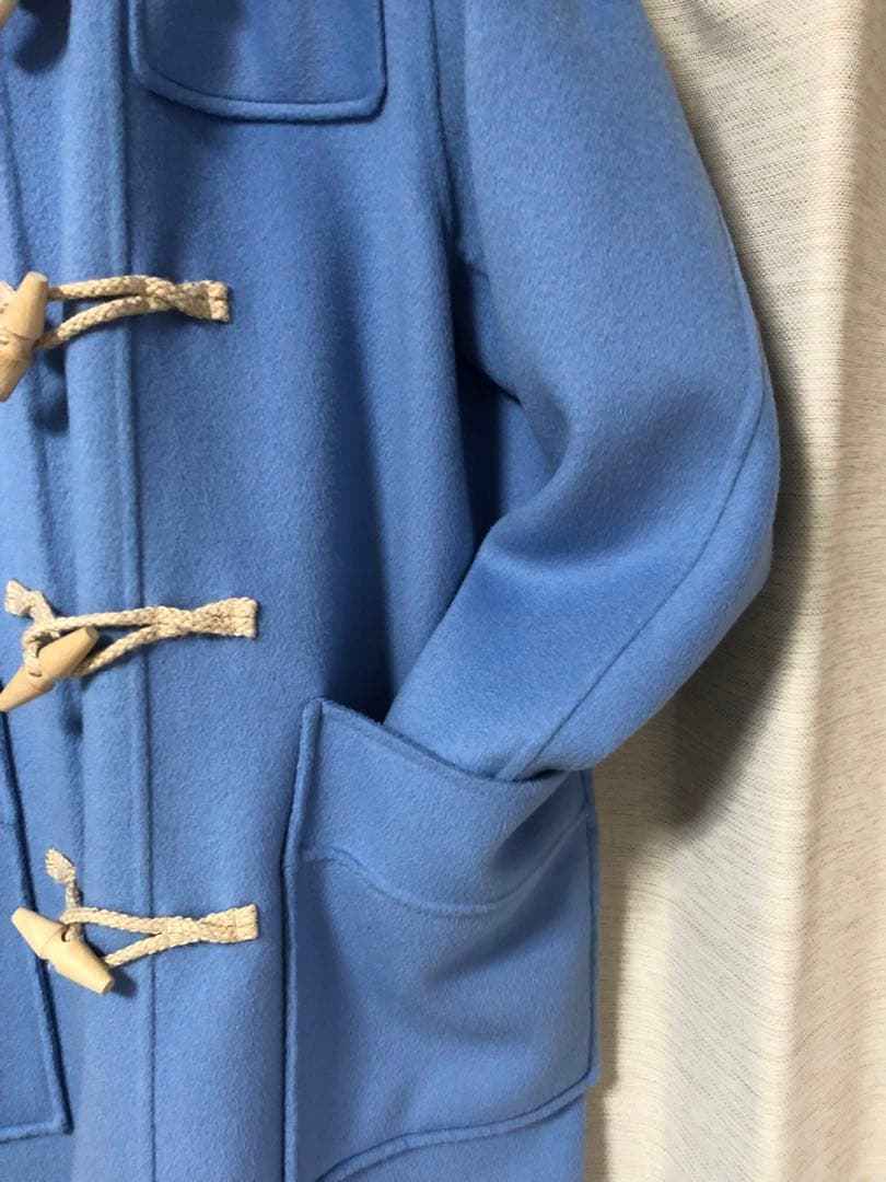 【美品】ロンハーマン　ダッフルコート スカイブルー S サイズ