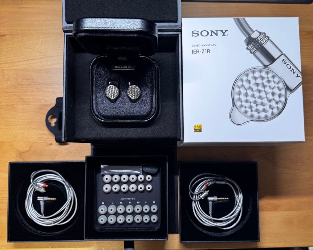 SONY IER-Z1R Sonyフラッグシップ有線イヤホン