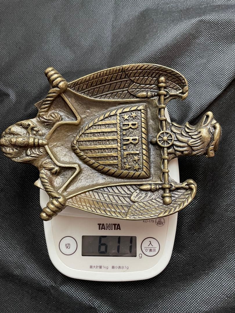 RRL 鋳銅製　フライングイーグル　トレイ　　600g↑ 男前雑貨