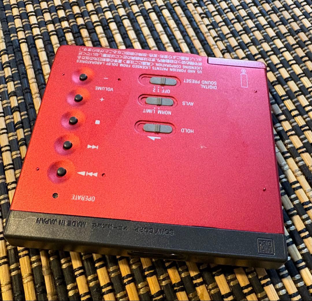 SONY MDウォークマン MZ-E75 ジャンク　動作未確認