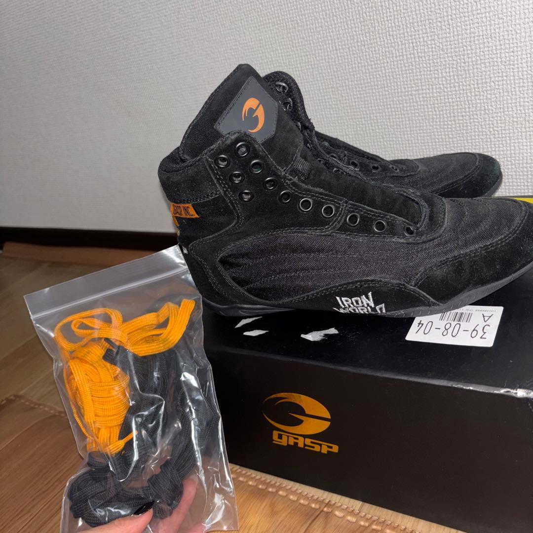 年末年始価格GASP ガスプIRON WORLD トレーニングシューズ 40