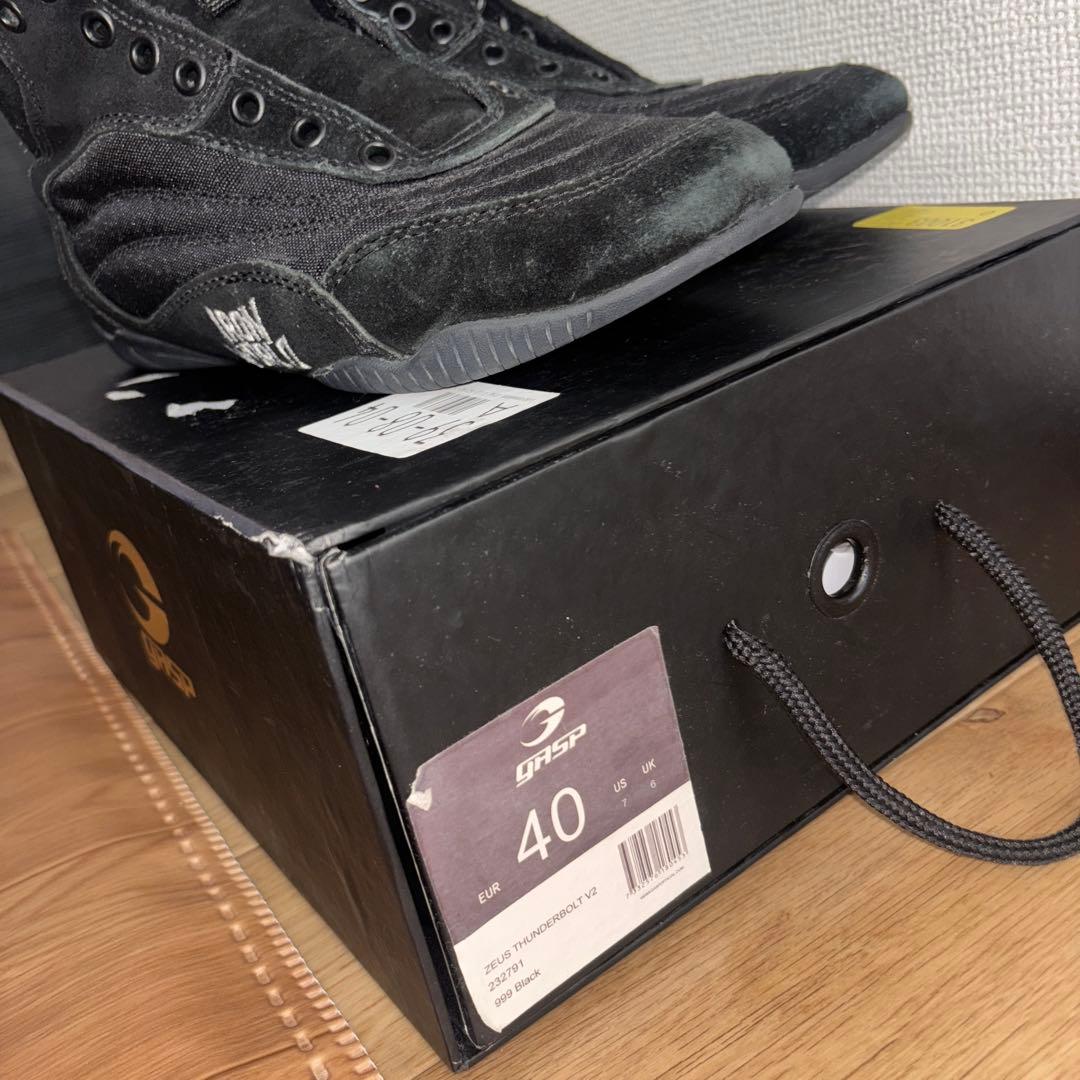 年末年始価格GASP ガスプIRON WORLD トレーニングシューズ 40