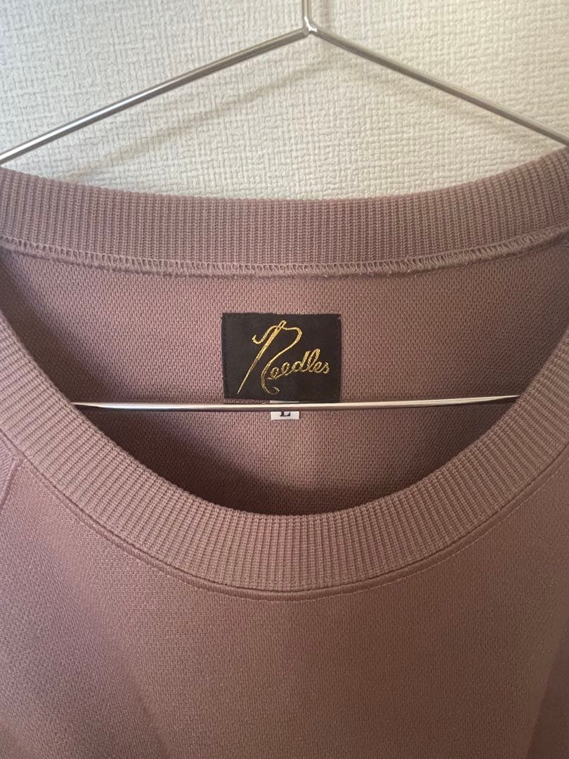 Needlesピンク スウェット Lサイズ