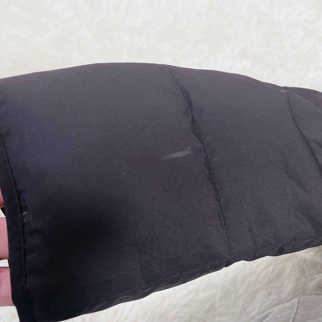 美品　ローレンラルフローレン　ロング丈キルティング　ダウンコートジャケット　黒