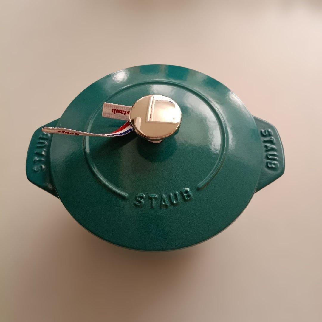 Staub ココット de GOHAN ミント Mサイズ 16cm