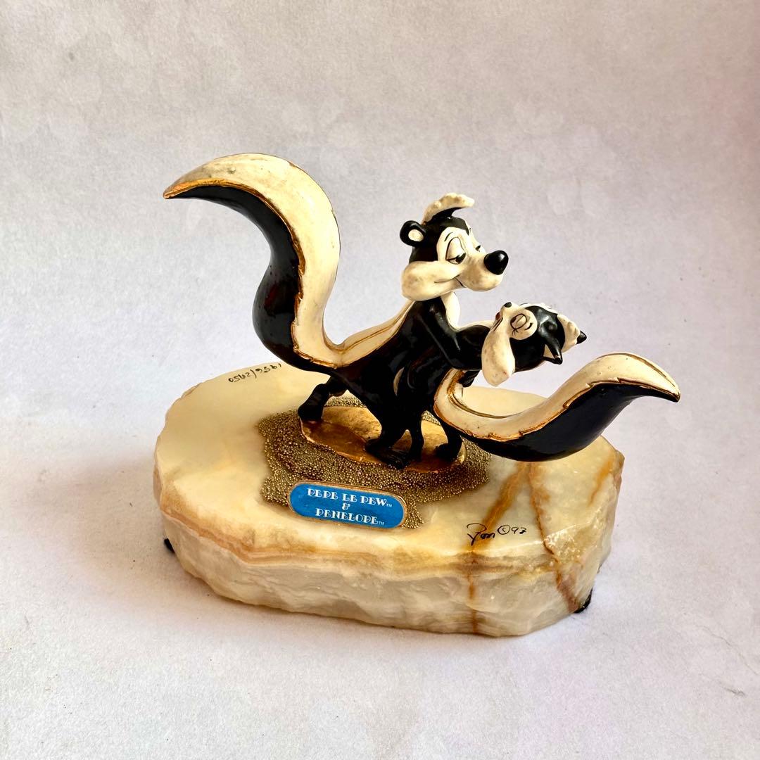 【サイン入】Ron Lee ペペ・ル・ピュー&ペネロ ワーナーブラザーズ