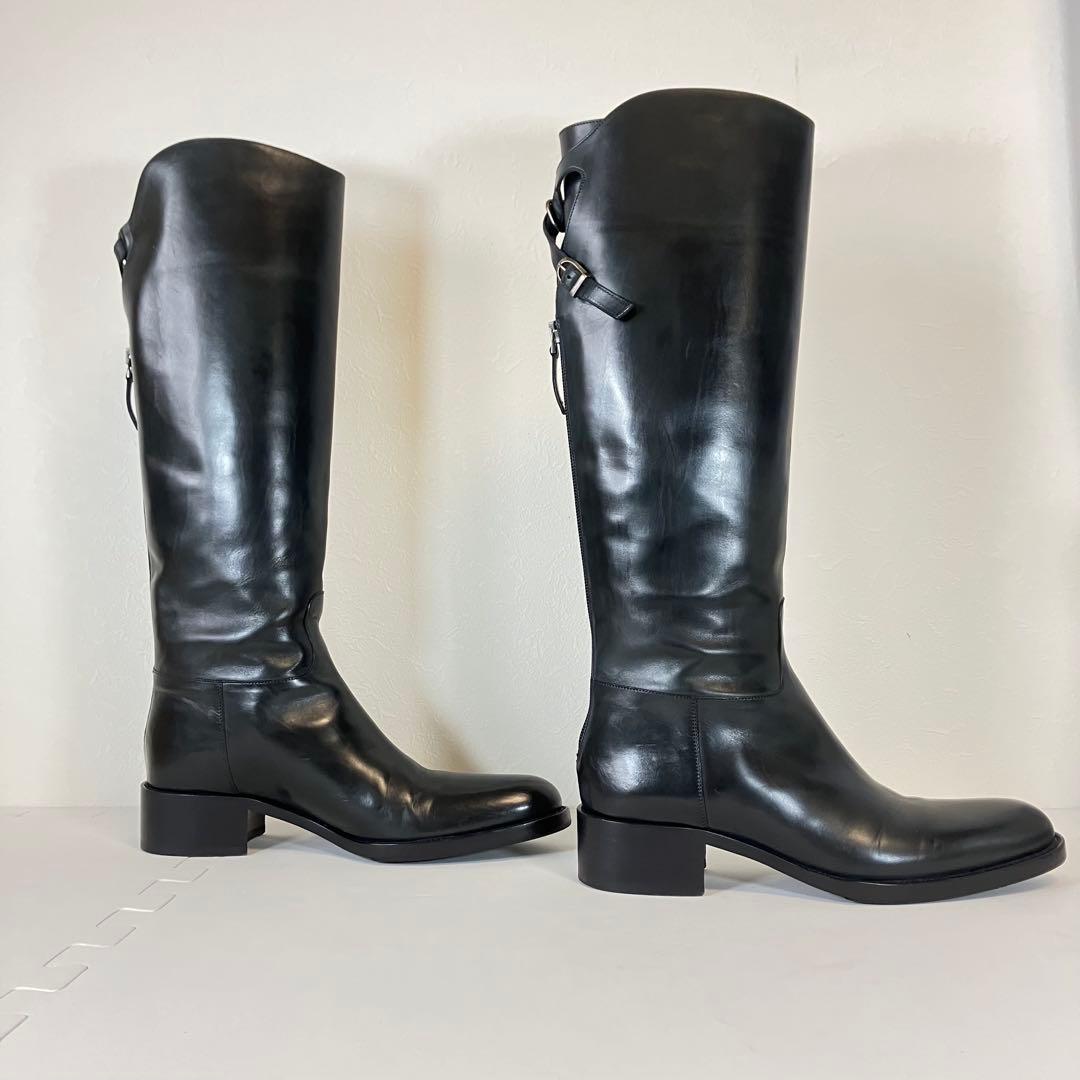 美品✨早い者勝ち!SARTORE ジョッキーブーツ バックジップ 24.5cm