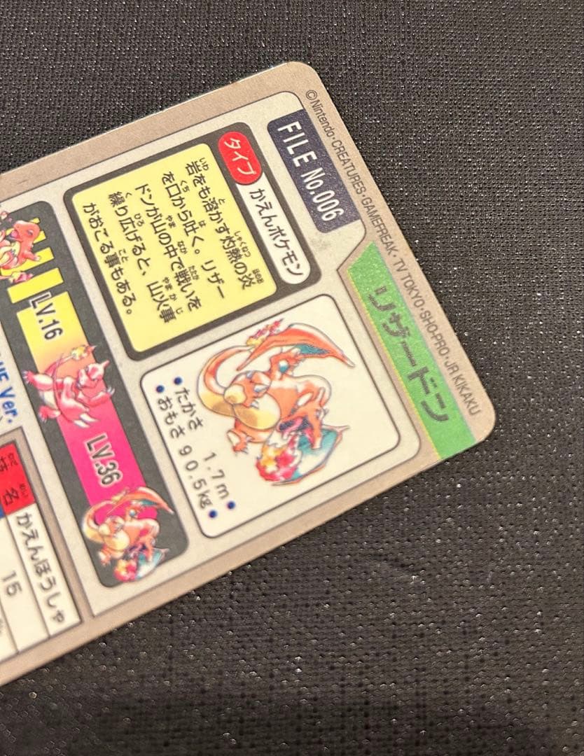 リザードン ホログラムカード FILE No.006