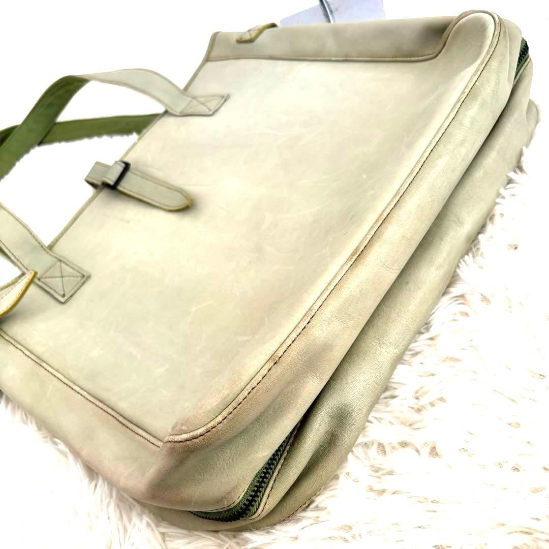 【レアカラー】ポーター PORTER レザートートバッグ A4収納可 大容量