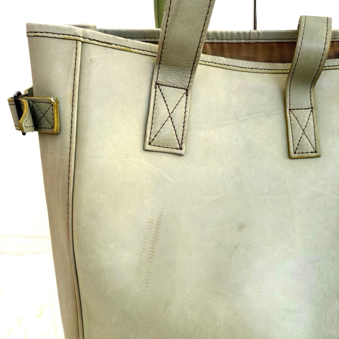 【レアカラー】ポーター PORTER レザートートバッグ A4収納可 大容量