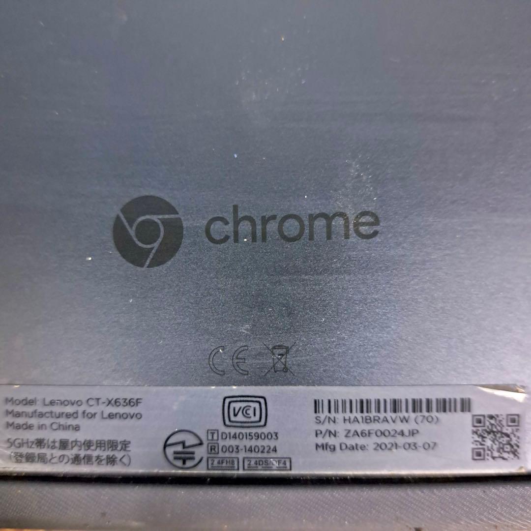 レノボ Chromebook IdeaPad Duet 動作OK ZA6F002