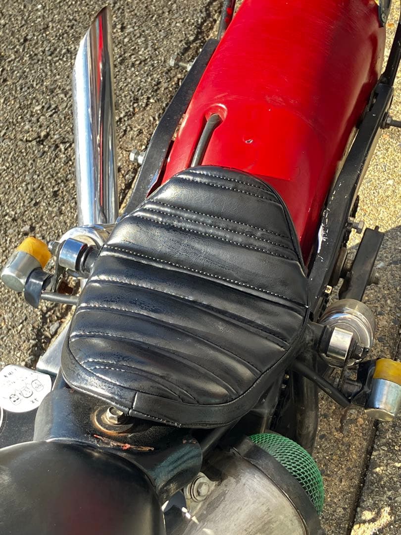 JAZZ50 シート　横タックロール　ポン付け　オリジナル　ジャズ50 バイク