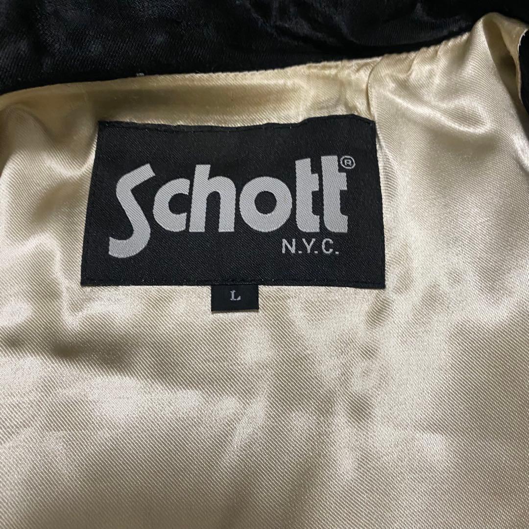 Schott ベトジャン Lサイズ　レーヨン100