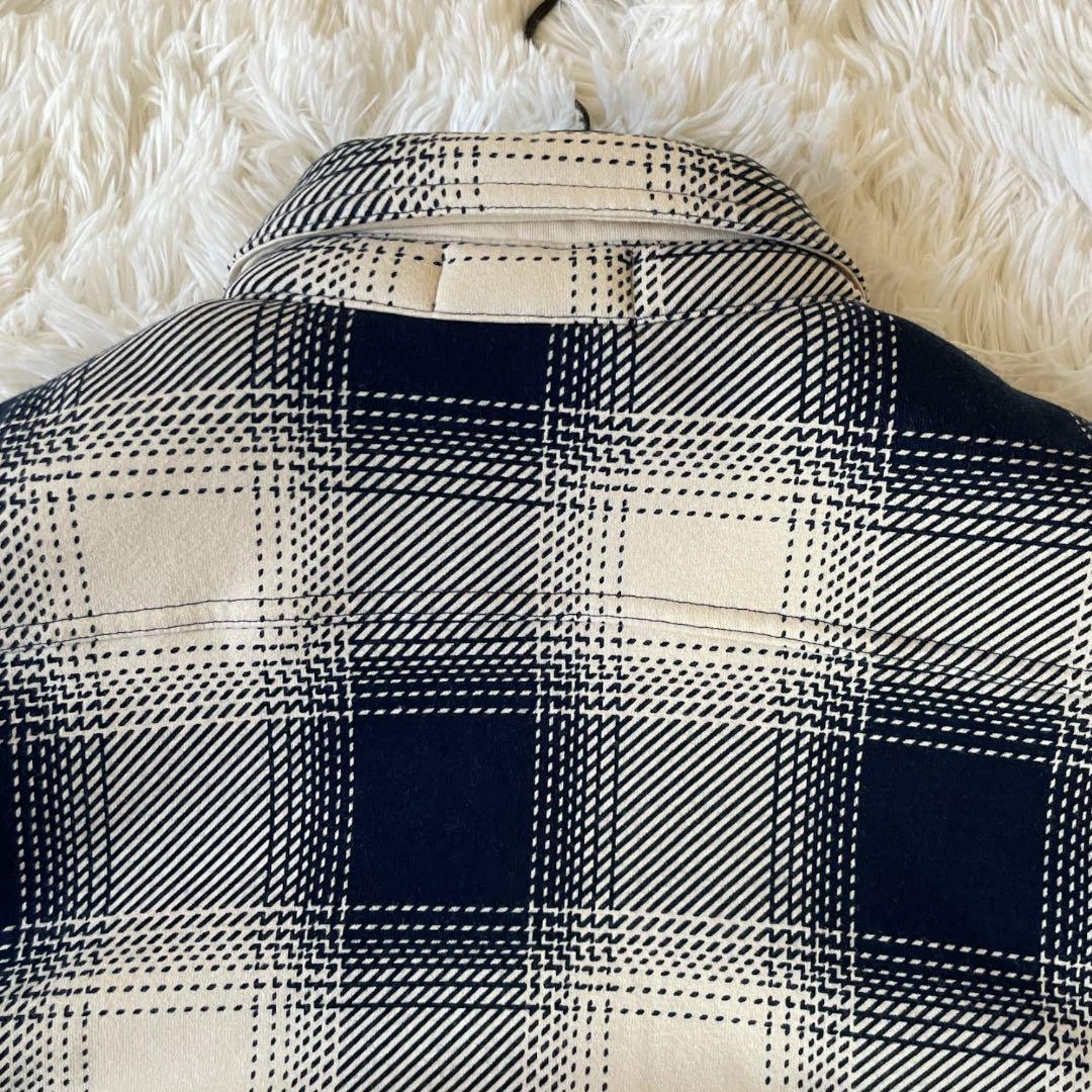 美品 RALPH LAUREN ラルフローレン 裏ボア チェック ジャケット M