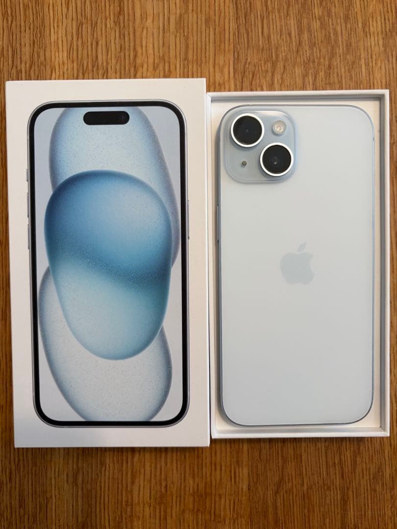 Apple iPhone 15 128GB ブルーSIMフリー