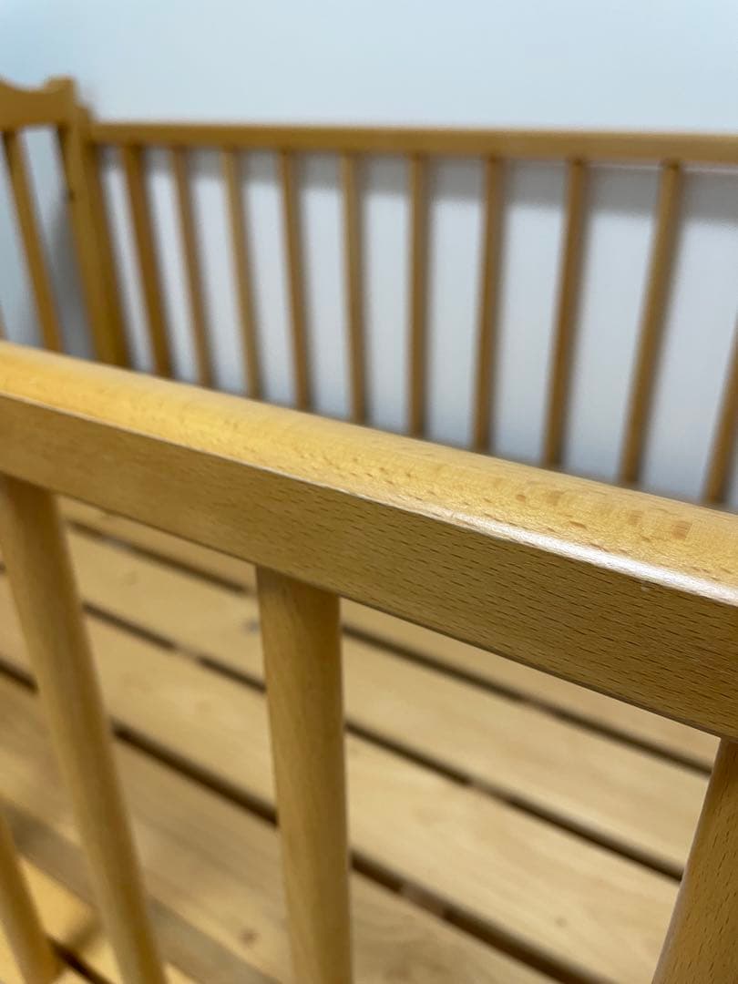 【送料込み】サワベビー　国産ベビーベッド（サークル変更可能）