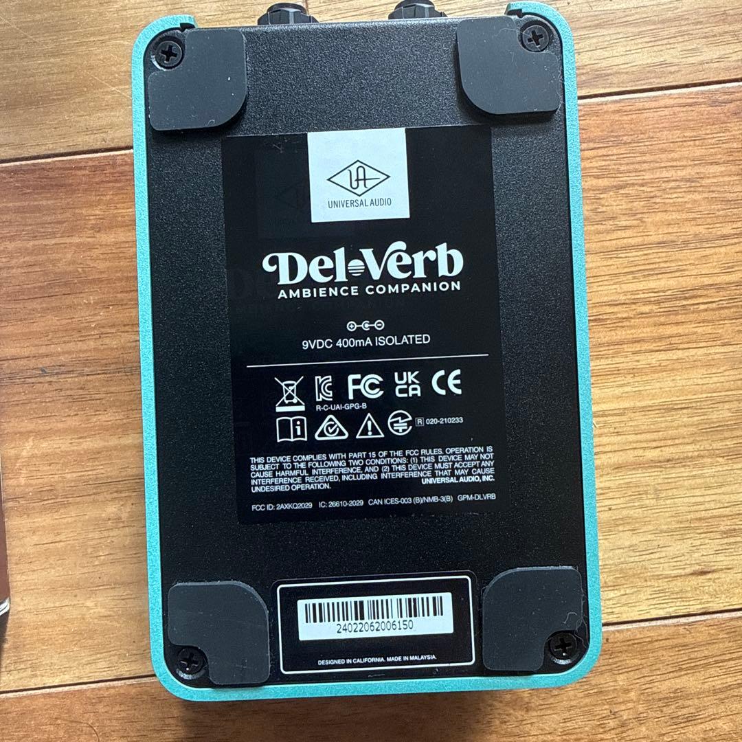 Del-Verb Ambience Companion ギターエフェクター