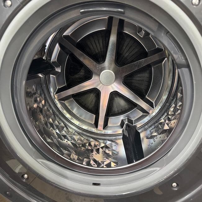 地域限定送料無料　美品 パナソニック ドラム式洗濯乾燥機 NA-VX800BL