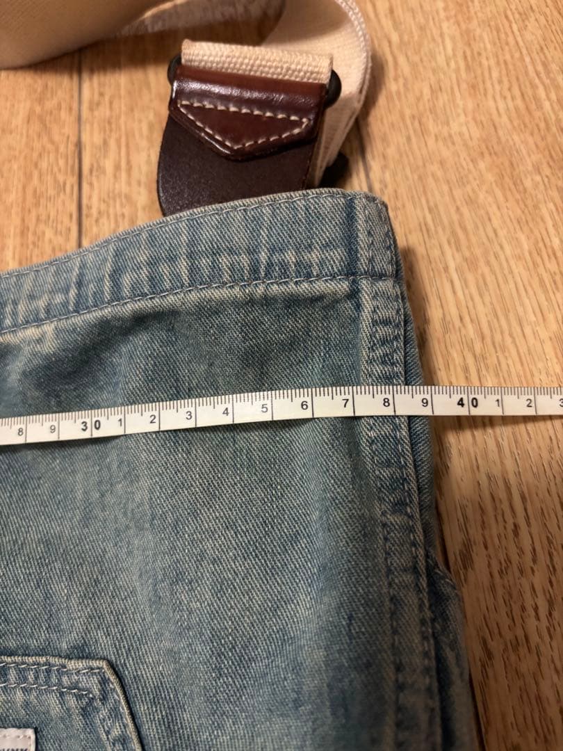 RRL / ダブルアールエル Antony ショルダー バッグ 藍染め デニム