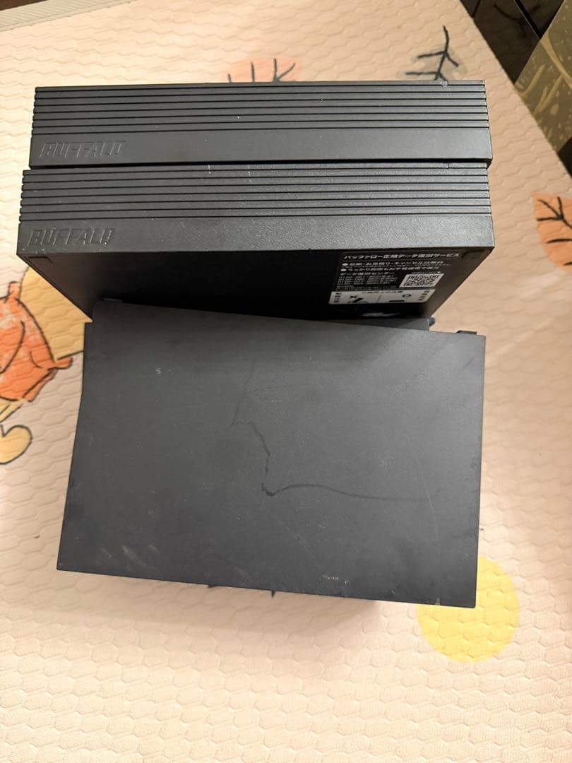 BUFFALO HD-AD3U 4個セット 外付けハードディスク