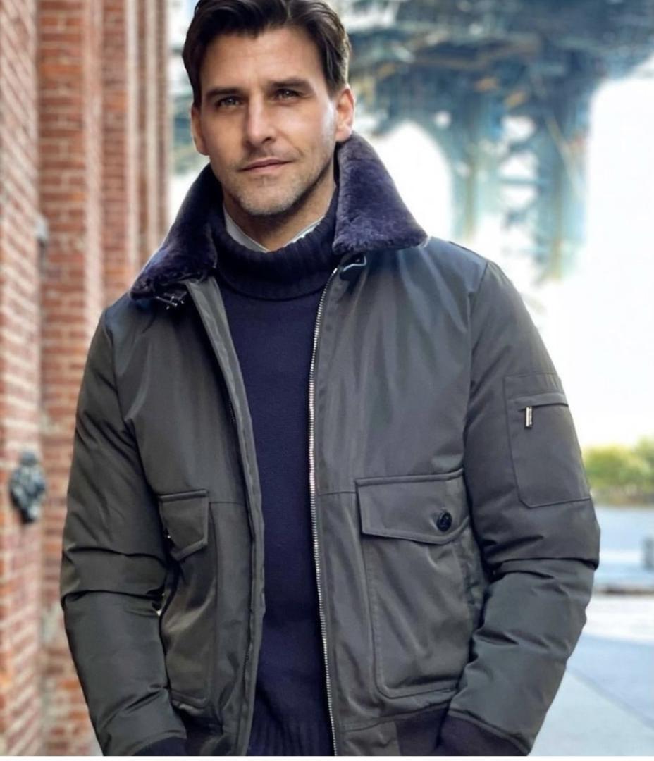 MOORER ムーレー　ミリタリー ダウン ジャケット　フライトジャケット