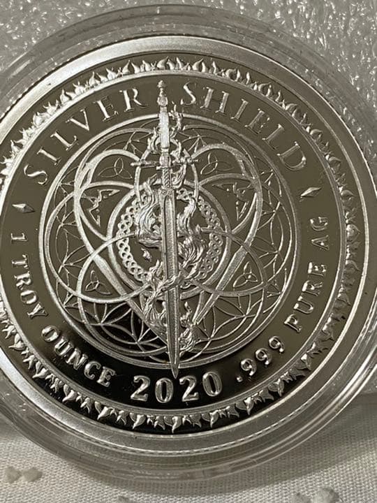 2020　トランプ大統領　シルバーラウンド　1オンス　メダル　　銀貨