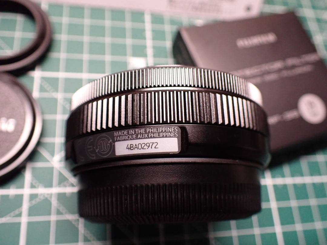 純正フィルター付き FUJINON XF27mm F2.8 R WR