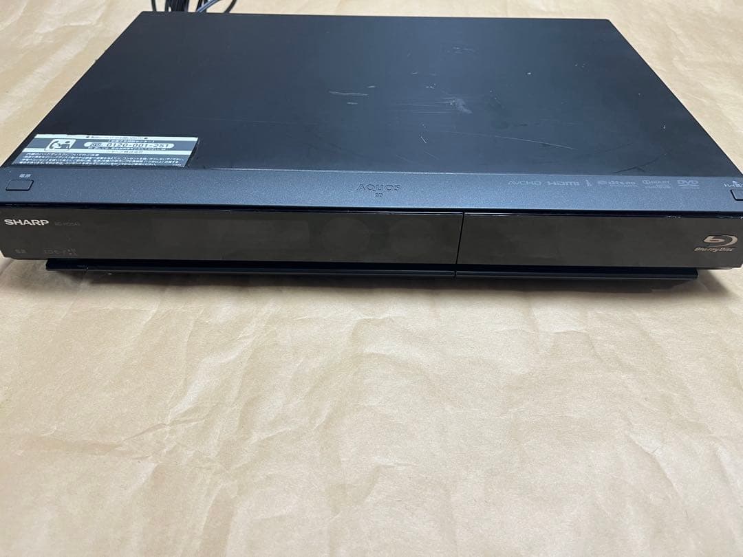 シャープブルーレイプレイヤー350GB