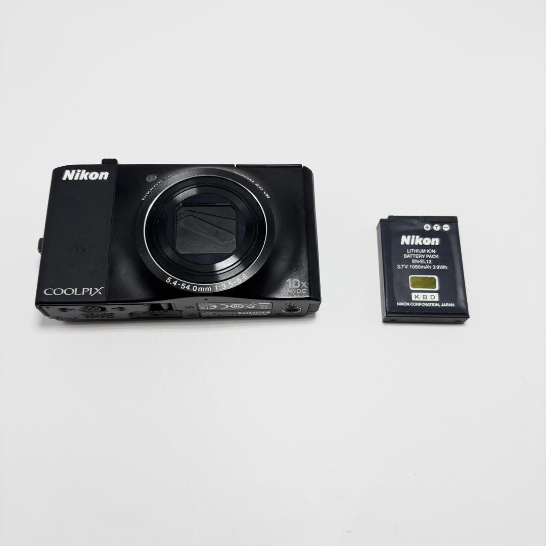 【美品】Nikon COOLPIX S8000 ブラック