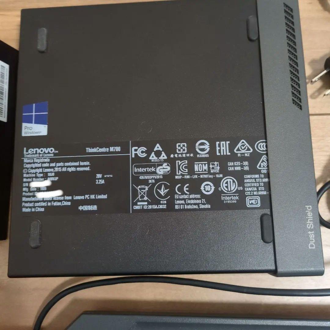 ミニPC ThinkCentre M700 Signature Edition