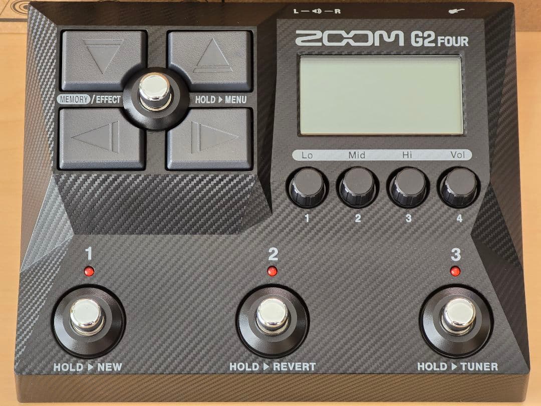 ZOOM ズーム G2 FOUR ギターマルチエフェクター IR搭載