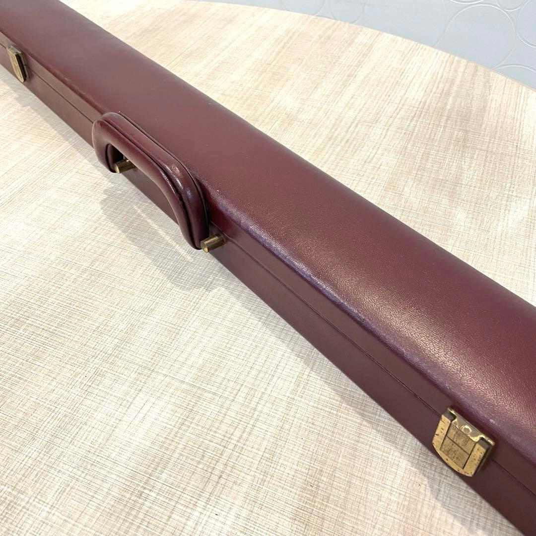 ヴィンテージ ビリヤードキューセット インレイ ハードケース 手袋付