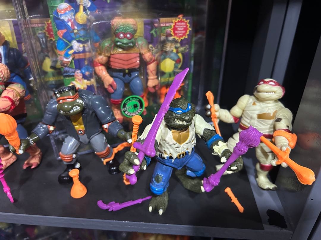 ミュータントタートルズ　ユニバーサルモンスターズ3点セット　完品　美品フィギュア