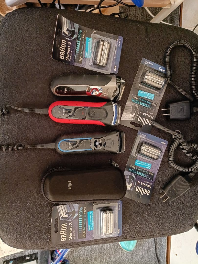 Braun Series 3 メンズ電気シェーバー　3台