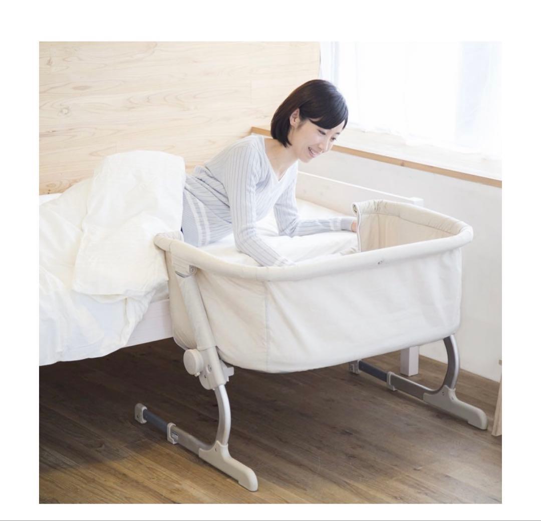 ★美品★ KATOJI ベッドサイドベッド Soine ベージュ