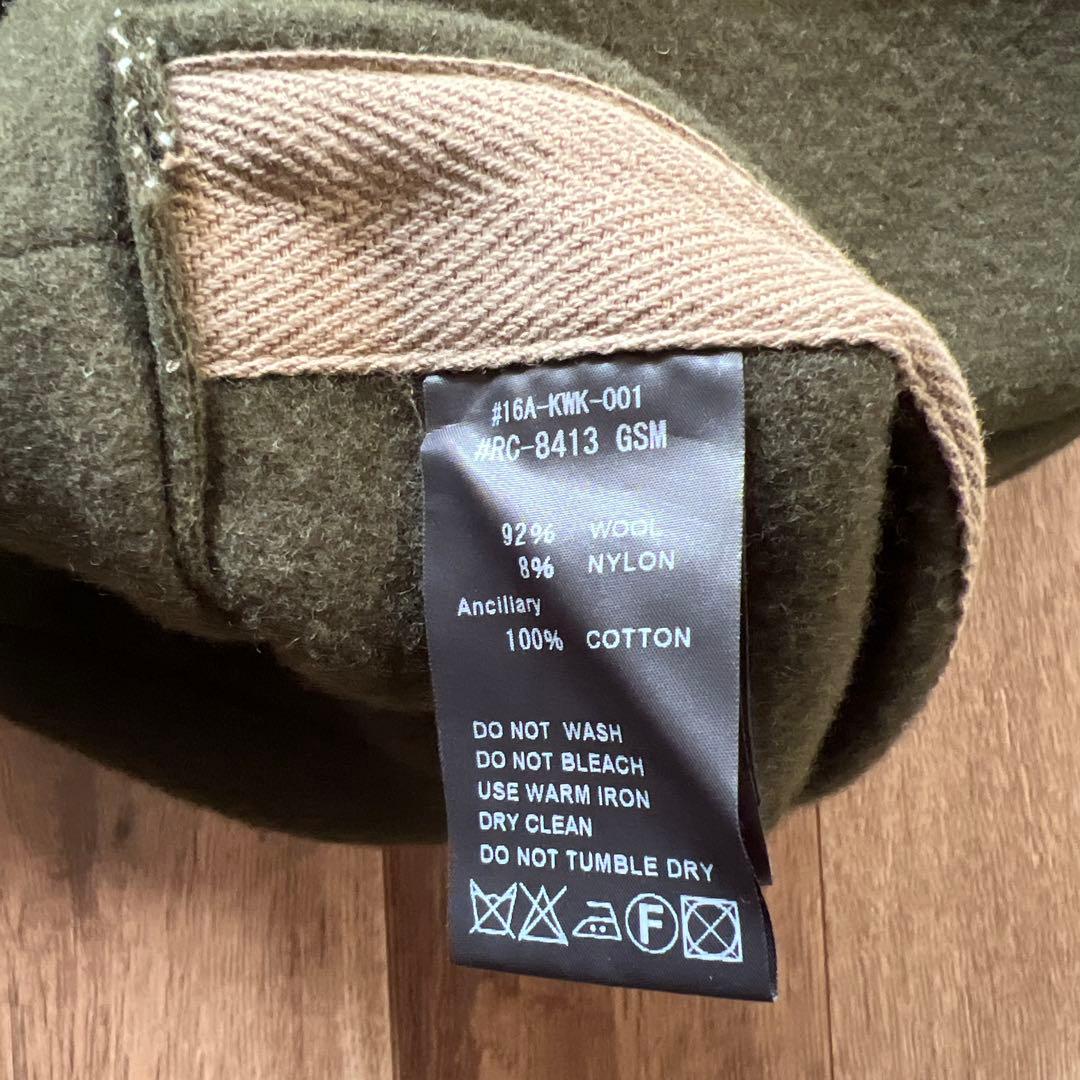 オーチバル ダッフルコート オリーブグリーン 4