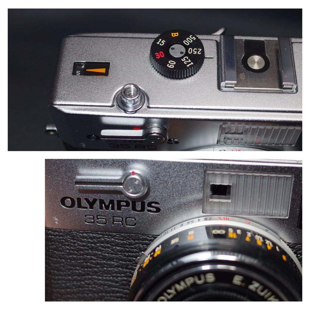 OLYMPUS 35 RC 製備品、テスト撮影済み　185617