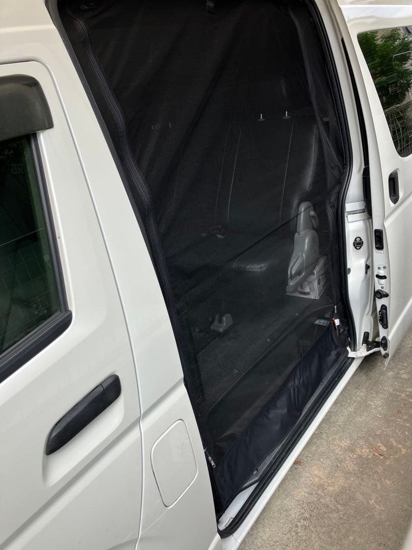 ユーアイビークル　ハイエース 200系 スーパーロングハイルーフ用防虫ネット