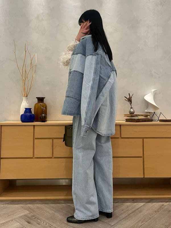 フレイアイディー【upper hights】THE TIBBYデニムパンツ