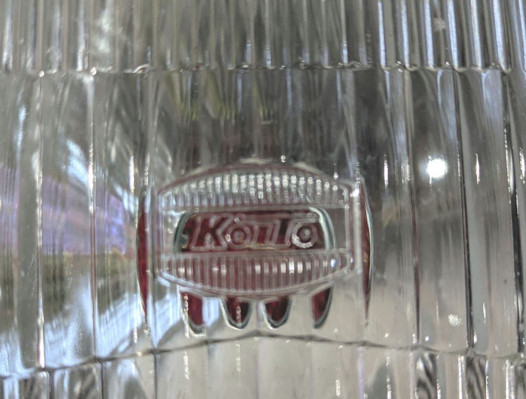 Koitoオートバイヘッドライト180mmメッキ！中古！