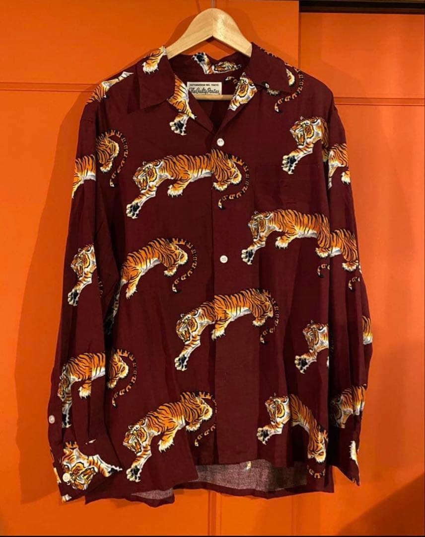 ワコマリア×TIM LEHI タイガーアロハHAWAIIAN SHIRT