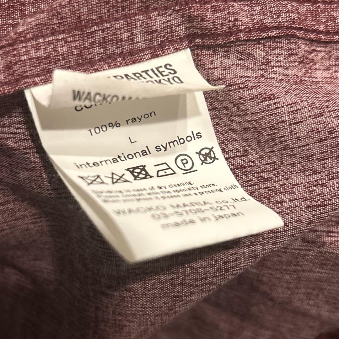 ワコマリア×TIM LEHI タイガーアロハHAWAIIAN SHIRT