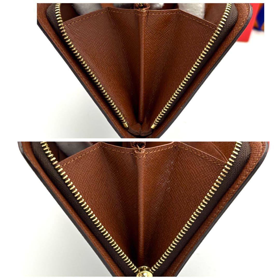 ☆極美品☆ルイヴィトン モノグラム ポルトモネジップ ラウンドファスナー長財布