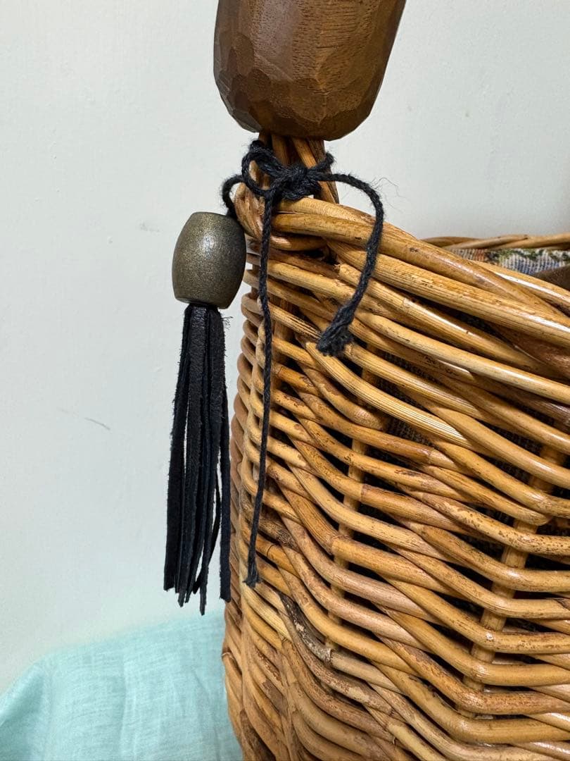 KIYATA バスケット　馬　キヤタ　カゴ　バッグ