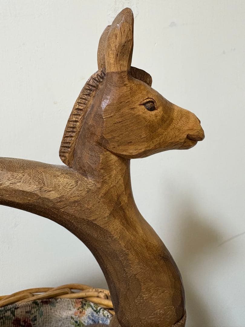 KIYATA バスケット　馬　キヤタ　カゴ　バッグ